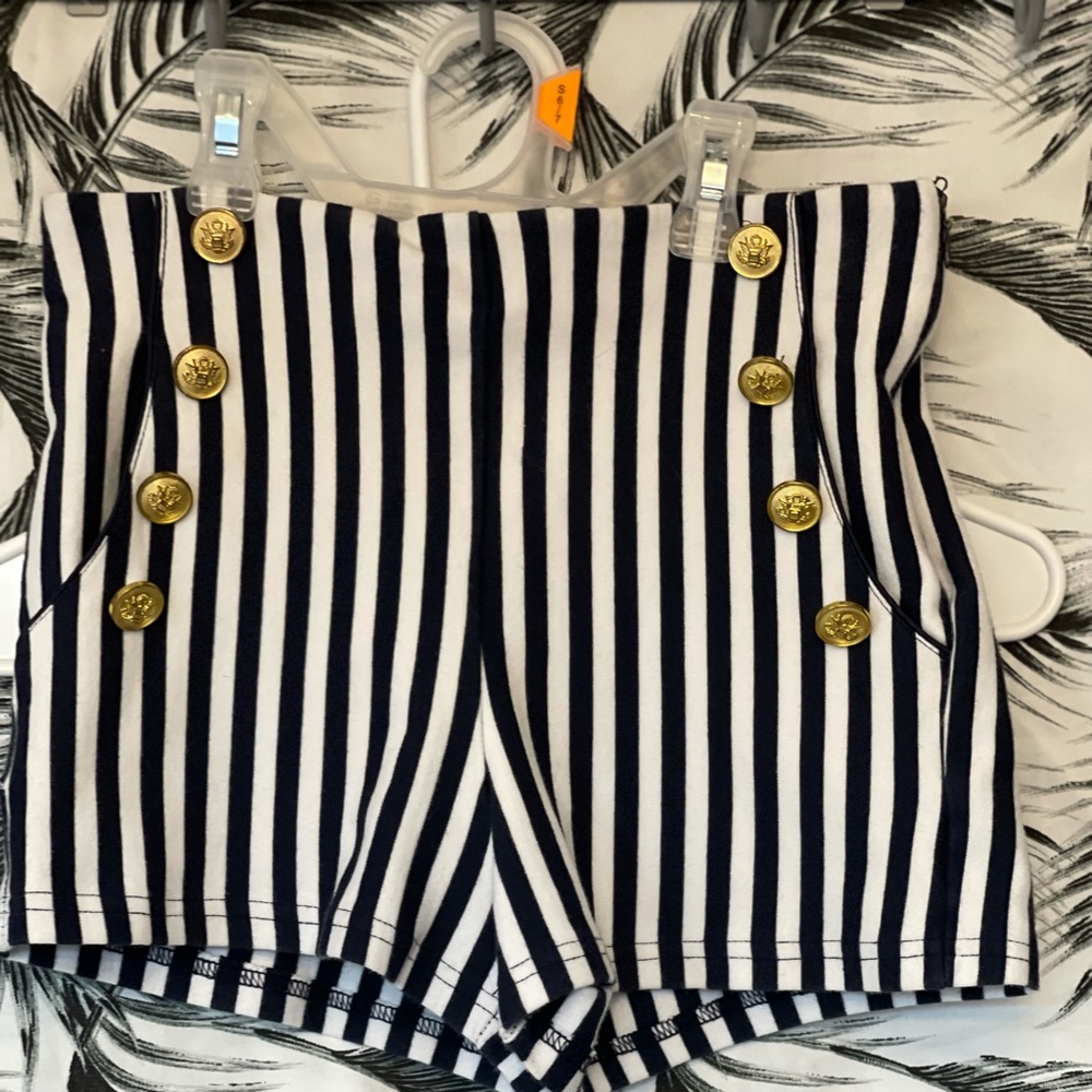 High waste dress shorts